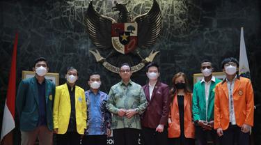 Gubernur DKI Jakarta Anies Baswedan Bersama Para Ketua BEM universitas se-DKI Jakarta