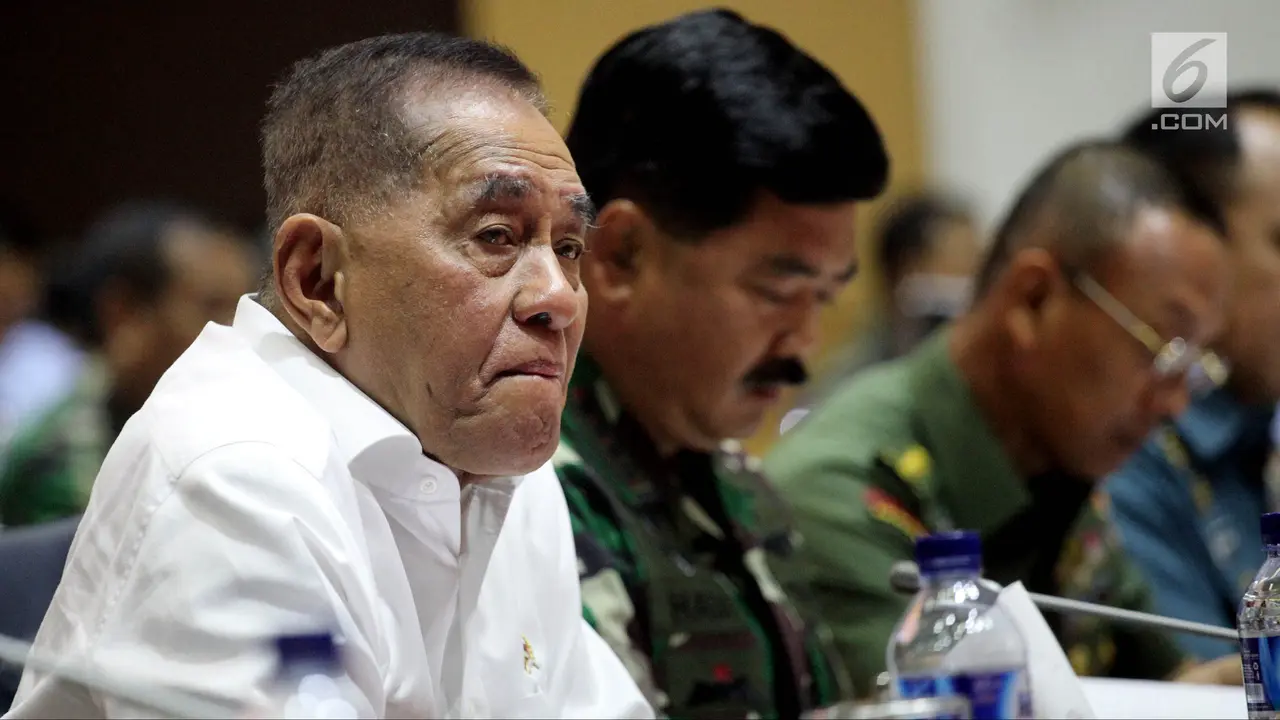 Evaluasi Kinerja 2017, Komisi I DPR Rapat dengan Menhan dan Panglima TNI
