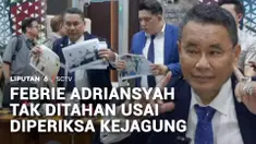 Mantan Jampidsus Febri Adriansyah resmi menunjuk Hotman Paris Hutapea sebagai kuasa hukum. Saat mendampingi pemeriksaan perdana Febrie sebagai tersangka, Hotman mengatakan kliennya tak ditahan usai diperiksa Kejaksaan Agung.