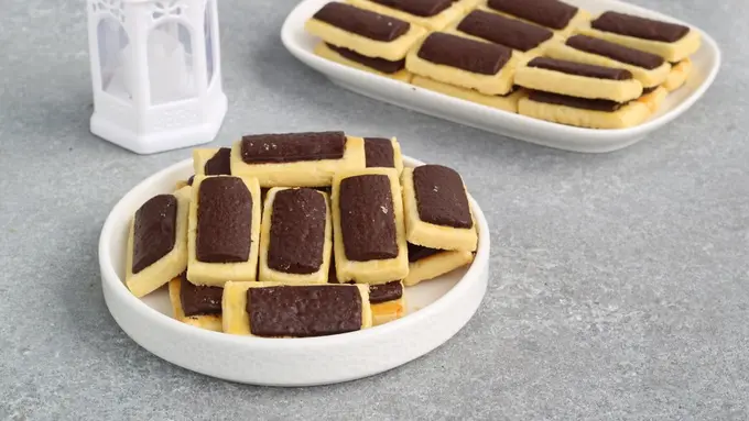 resep chocolate stick cookies