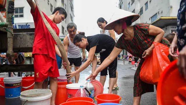 Zat Penyebab Kanker Cemari Air Ledeng di Hanoi