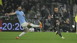 Juventus kandas dari Lazio dengan skor 1-2. (Fabrizio Corradetti/LaPresse via AP)