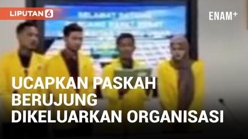 VIDEO: Ucapkan Selamat Jumat Agung, Empat Mahasiswa Universitas Teuku Umar Dikeluarkan dari Organisasi