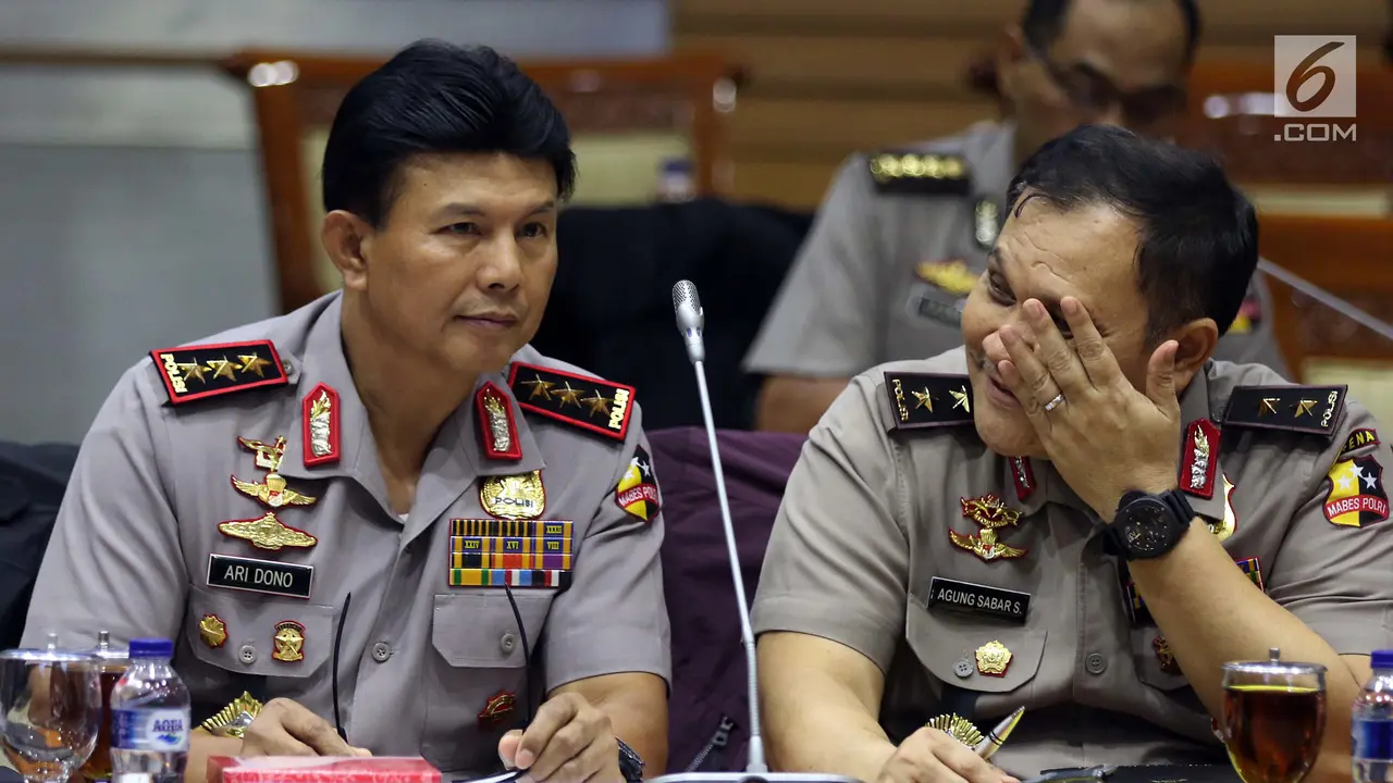 Wakapolri dan Wakil Jaksa Agung Bahas Anggaran Bersama DPR