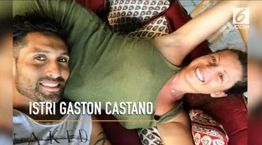 Gaston Castano kini tengah berbahagia dengan istri barunya Luna Montico