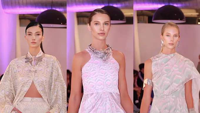 Alleira Batik Memikat Dunia dengan Koleksi Smitten di New York Fashion Week 2024 (Alleira Batik)