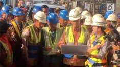 Anies Baswedan dan Sandiaga Uno yakin MRT akan rampung sesuai rencana walau masih ada masalah pembebasan lahan,