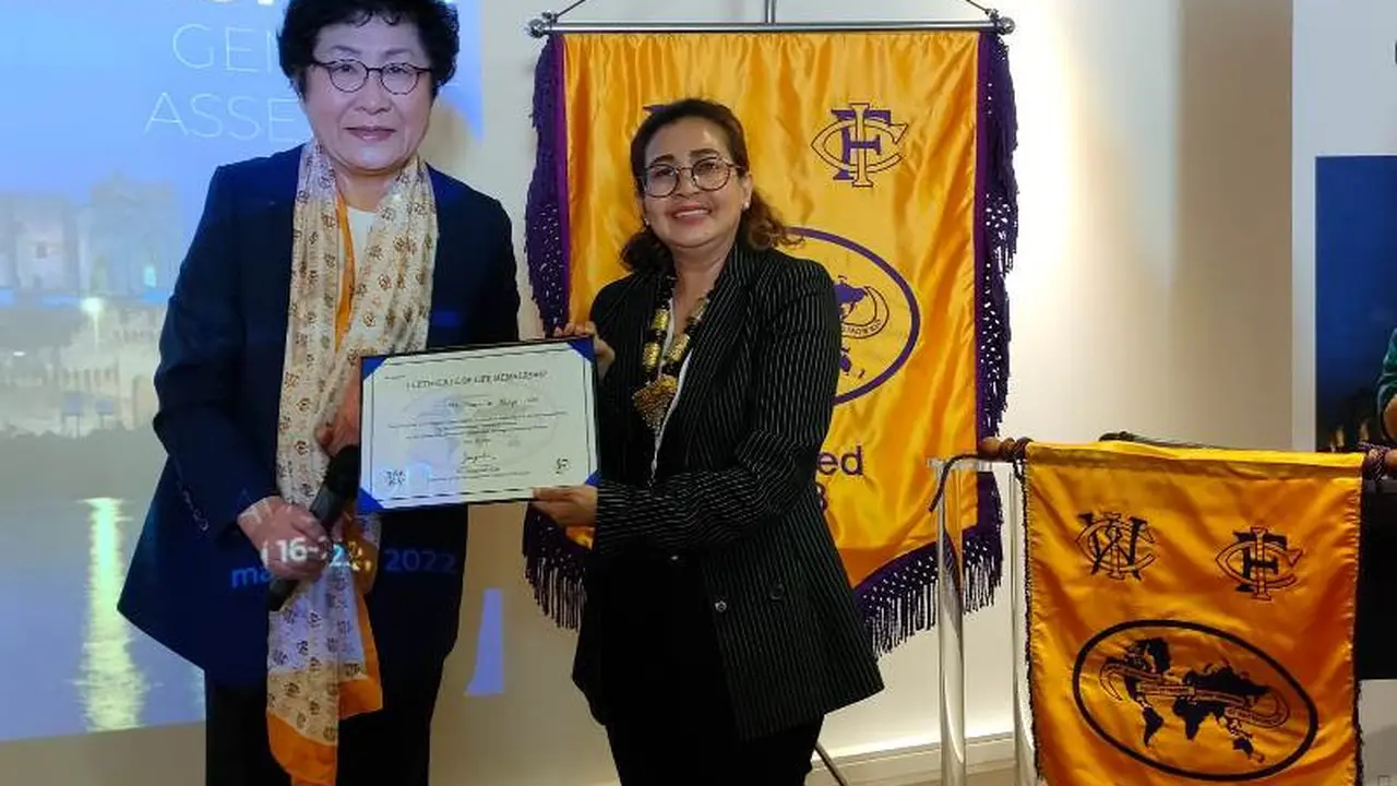 Ketua Umum INKOWAPI Terpilih Jadi Anggota Seumur Hidup di The International Council of Women Ke-36
