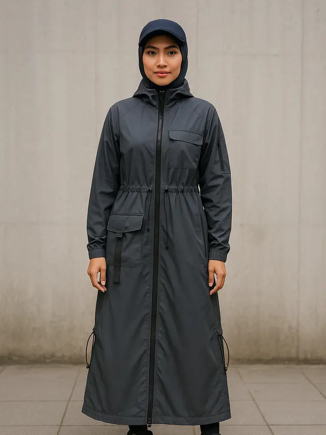 Model Gamis Kekinian untuk Wanita Tinggi 160an (Foto: ChatGPT)