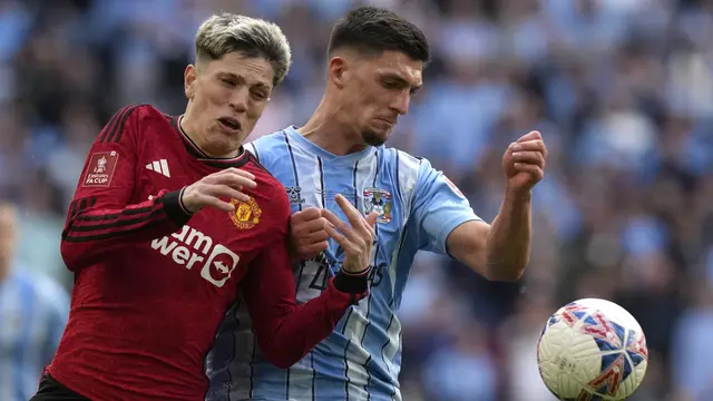 Hasil Coventry City vs Manchester United