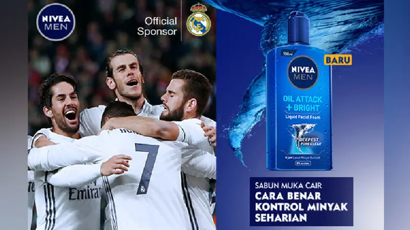 NIVEA MEN Luncurkan Produk Baru Bersama Real Madrid