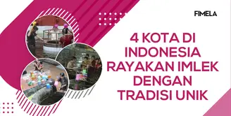 Perayaan Unik Imlek 4 Kota di Indonesia