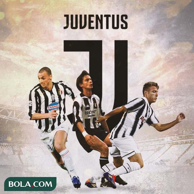 Juventus - Zlatan Ibrahimovic, Filippo Inzaghi, Ciro Immobile