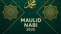 Spanduk Maulid Nabi 2025 (Foto: ChatGPT)