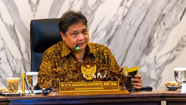 Menteri Koordinator Bidang Perekonomian Airlangga Hartarto