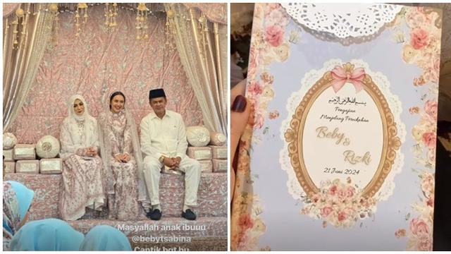 6 Potret Rangkaian Pernikahan Beby Tsabina, Hari Bahagia Sudah di Depan Mata