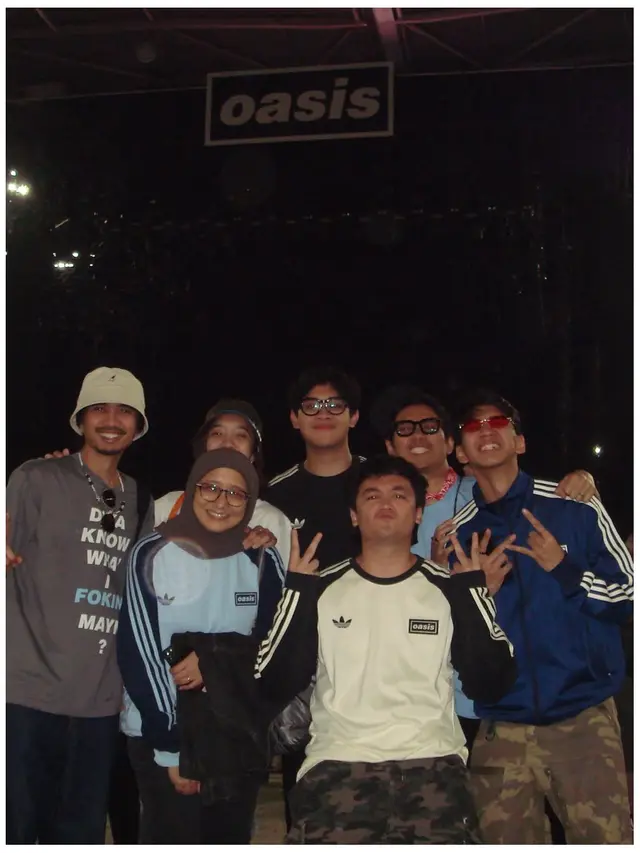 5 Potret Duta Sheila On 7 Nonton Konser OASIS di Australia, Kompak Bareng Keluarga