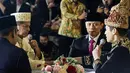 Annisa Pohan hadir mendampingi sang suami, Menteri ATR/BPN Agus Harimurti Yudhoyono atau AHY yang menjadi saksi pernikahan dari mempelai pria yang diketahui merupakan anggota DPR RI dari Partai Demokrat.  [@annisayudhoyono].