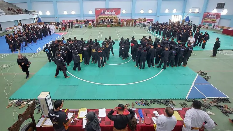 Kejurnas Silat Sumatera Barat. (Liputan6.com/ ist)