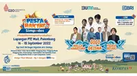 Pesta Rakyat Simpedes 2022 yang digelar di Palembang. (Foto: Istimewa)