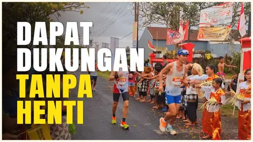 VIDEO: Momen Kehangatan Masyarakat Bali dan Suguhan Pertunjukan Budaya di Maybank Marathon 2024