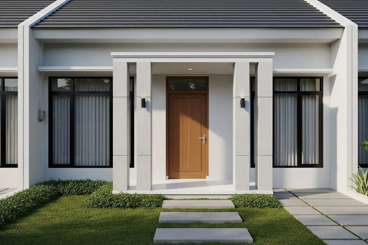 Pilar Minimalis yang Cocok untuk Rumah Subsidi (Gemini AI)