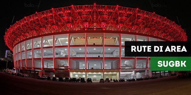 VIDEO: Panduan Rute Pejalan Kaki dan Kendaraan Saat Nonton Timnas Indonesia vs Islandia di SUGBK