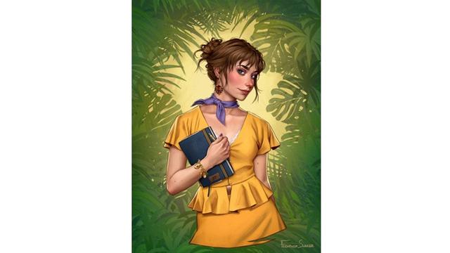 6 Ilustrasi Tokoh Disney yang Diubah Jadi Karakter Video Game, Tampak Nyata
