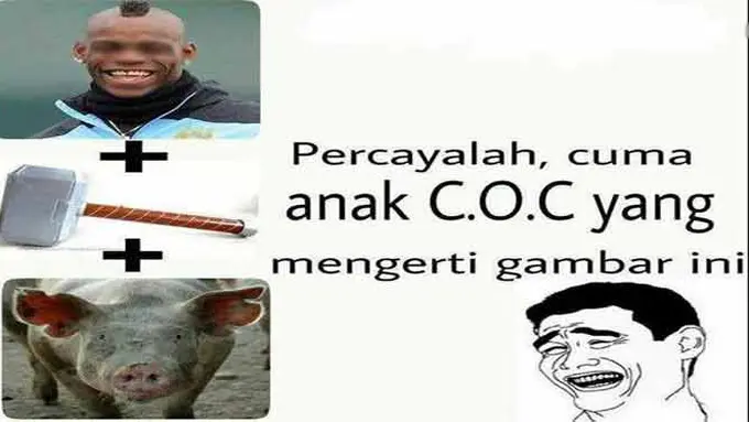 Foto Lucu Game Clash Of Clans yang Dibuat Para Clanser (COC)