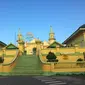 Masjid Raya Sultan Riau di Pulau Penyengat, Tanjungpinang, Kepulauan Riau. (Liputan6.com/Putu Elmira)