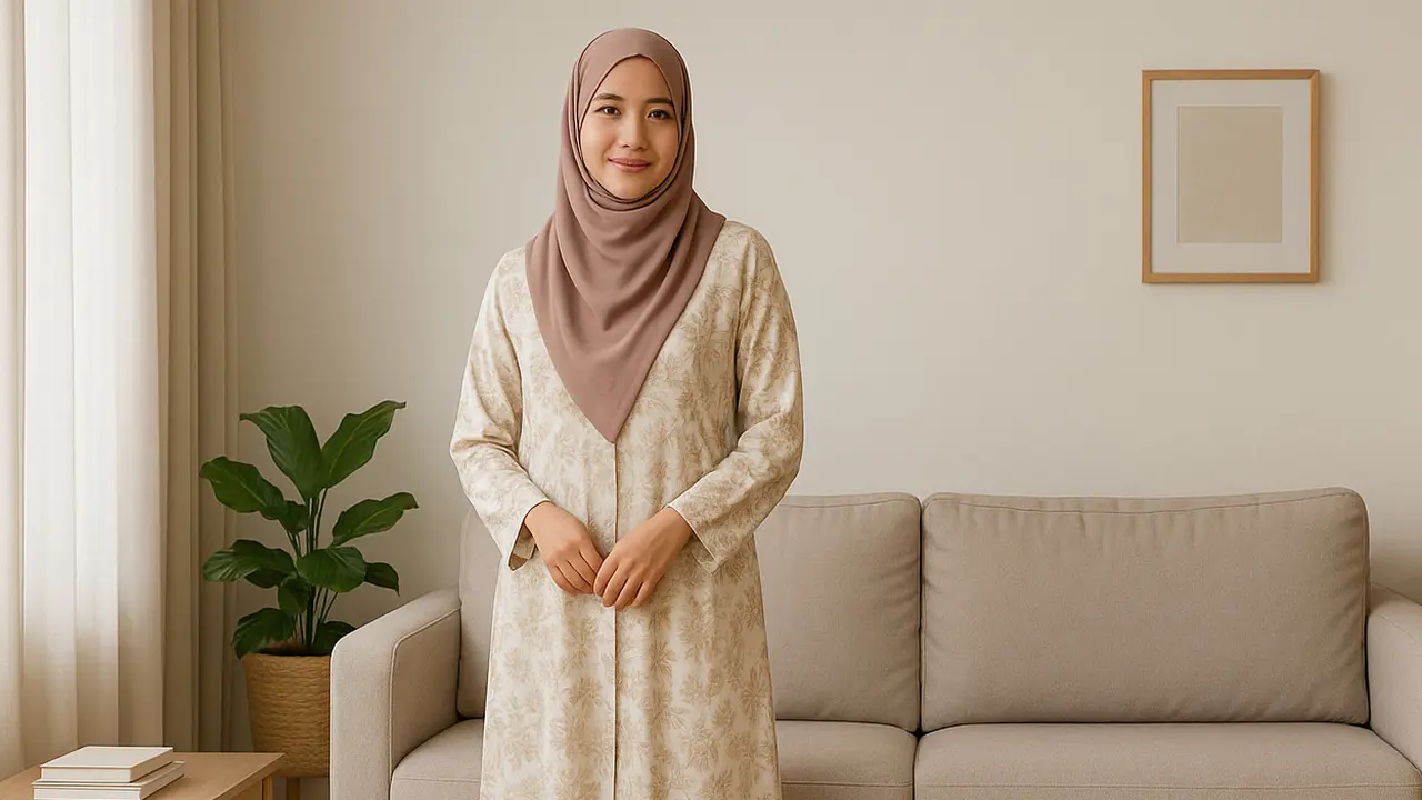 Rekomendasi Daster Lengan Panjang Terbaru 2025, Cocok untuk Hijab dan Non Hijab