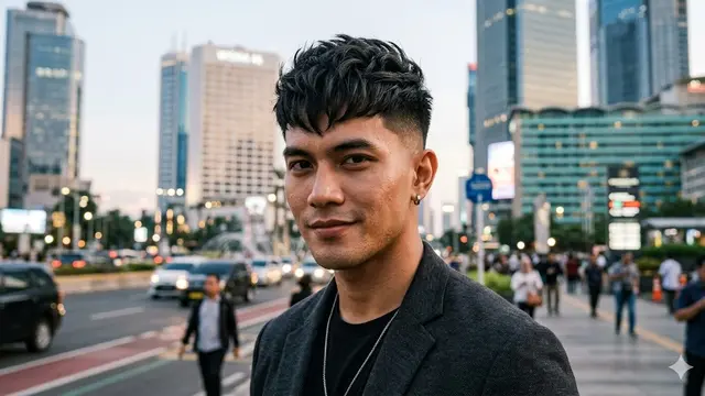 Gaya Rambut Pria agar Terlihat Tirus
