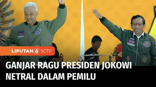 VIDEO: Ganjar Ragukan Jokowi Tidak Kampanye di Pilpres, Mahfud Yakin Lolos ke Putaran Kedua