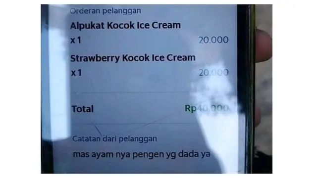 6 Catatan Nyeleneh untuk Driver Ojol Ini Bikin Ketawa