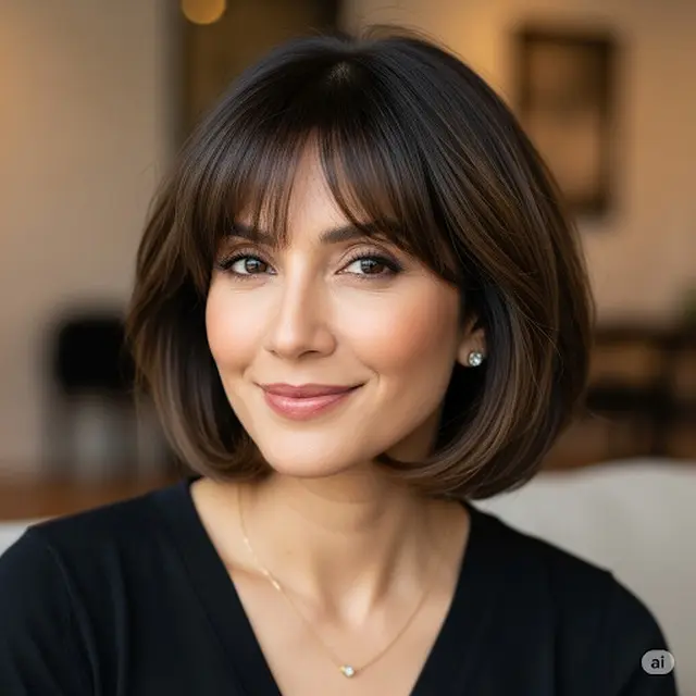 rekomendasi model rambut buat ibu yang sibuk di 2025 (Image by Gemini AI)