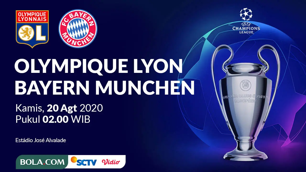 Liga Champions - Olympique Lyon Vs Bayern Munchen