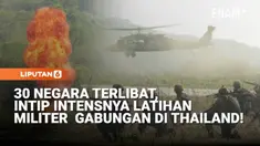 Thailand bersama Amerika Serikat, Korea Selatan, dan Singapura menggelar latihan militer gabungan Cobra Gold 2026 di Sattahip. Lebih dari 8.000 personel dari 30 negara terlibat dalam simulasi operasi amfibi berskala besar.