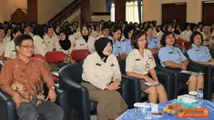 Citizen6, Jakarta: Kegiatan Seminar Edukatif ini merupakan rangkaian dalam menyambut HUT KORPRI ke-41 Tahun 2012. (Pengirim: Badarudin Bakri).