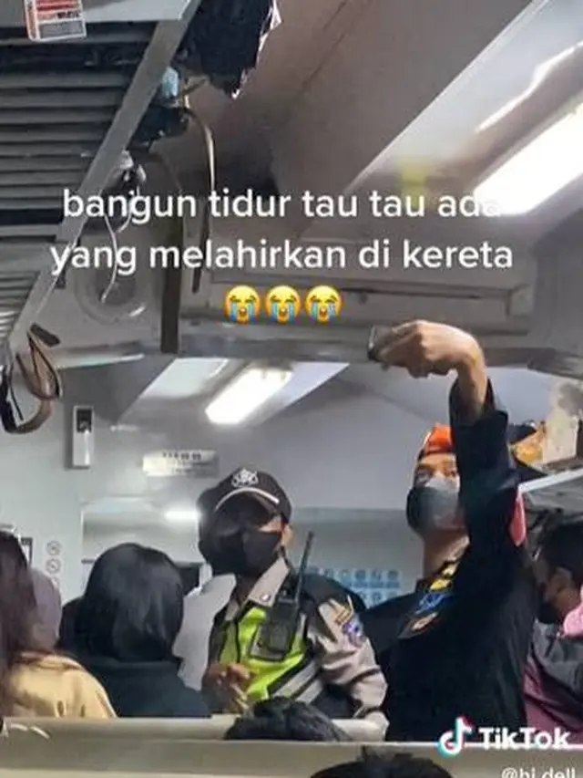 Viral Momen Melahirkan di Kereta Ini Bikin Heboh Satu Gerbong