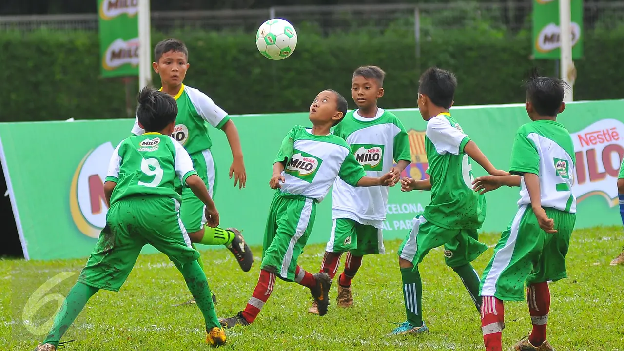 Aksi Bocah Saat Rebutkan Tiket ke Barcelona-Milo-Jakarta- Angga Yuniar-20170218