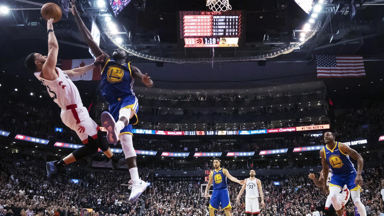 FOTO: Final NBA Gim Pertama, Raptors Kalahkan Warriors