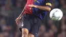 9. Josep Guardiola, gelandang binaan La Masia ini dibesarkan oleh Cruyff saat melatih Barcelona. Pelatih  Munchen ini juga sempat mengikuti jejak sang guru dengan menukangi Barca dan menerapkan gaya bermain mirip era Cruyff. (AFP/Patrick Hertzog)