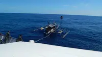 KKP Tangkap 3 Kapal Pencuri Ikan di Laut Sulawesi