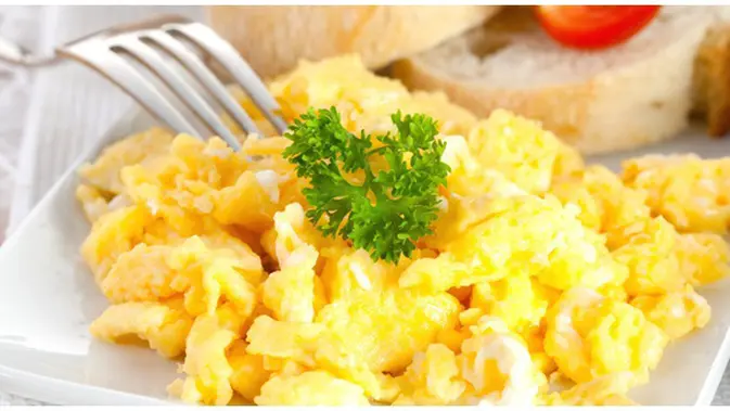 Cara Dan Tips Membuat Scrambled Eggs Ala Resto Cepat Saji Lifestyle Fimela Com