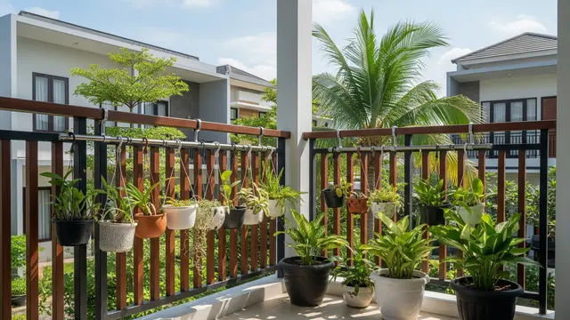 Sistem Railing Gantung (Hanging Rail System)
