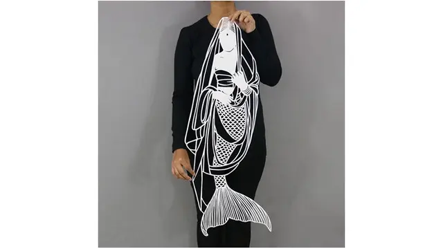 7 Papercut Karya Pria Ini Miliki Ukuran Tak Biasa