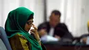 Jaksa Penuntut Umum Komisi Pemberantasan Korupsi,  menuntut pengacara Susi Tur Andayani pidana penjara selama 7 tahun dan denda Rp 250 juta.  Senin (19/5/14) (Liputan6.com/Miftahul Hayat)