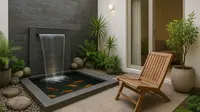 8 Layout Rumah 4x5 Meter Plus Kolam Ikan dan Teras Santai, Referensi Hunian Asri 2025