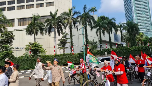 Parade Sepeda Ontel yang digelar Felicya Angelista lewat unit bisnisnya, Scarlett. (Foto: Dok. Koleksi Pribadi Felicya Angelista)