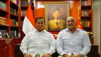 De Gadjah bersama Prabowo Subianto. (Foto: Istimewa)